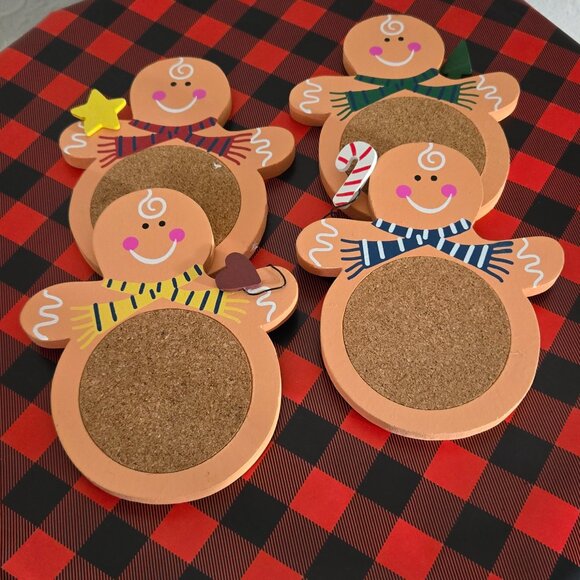 2 Sets Holiday Coasters - Picture 3 of 4